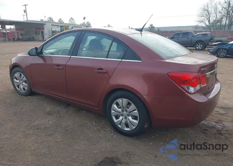 2012 Chevrolet Cruze Ls из США, поврежденный, VIN 1G1PC5SH2C7306479